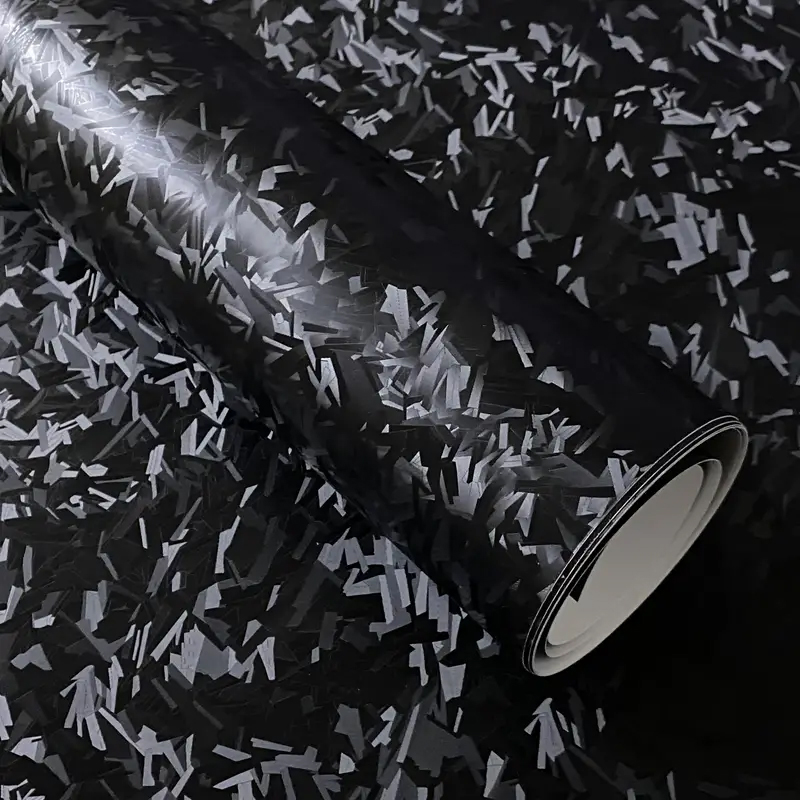 Air Bubble Wrap Roll Packaging - Czarna, kuta folia winylowa z włókna