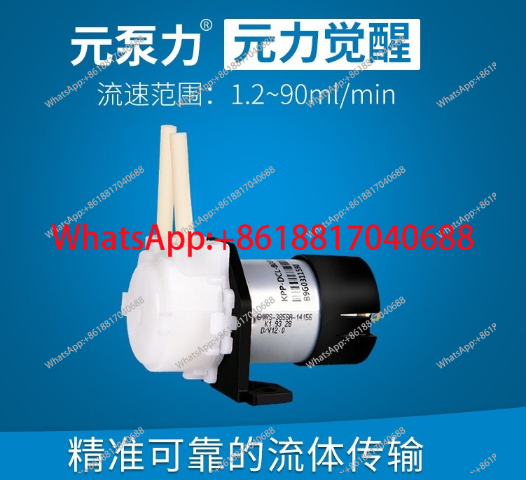 Mini Peristaltic Pump 12V - KPP-DC/DA-B08W 12V 24V silnik DC mała