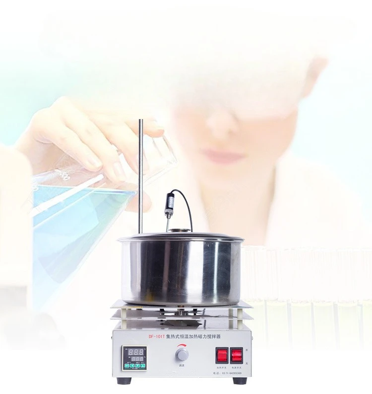 Lab Magnetic Stirrer Hot Plate - Magnetyczna mieszadka z funkcją gromadzenia ciepła,