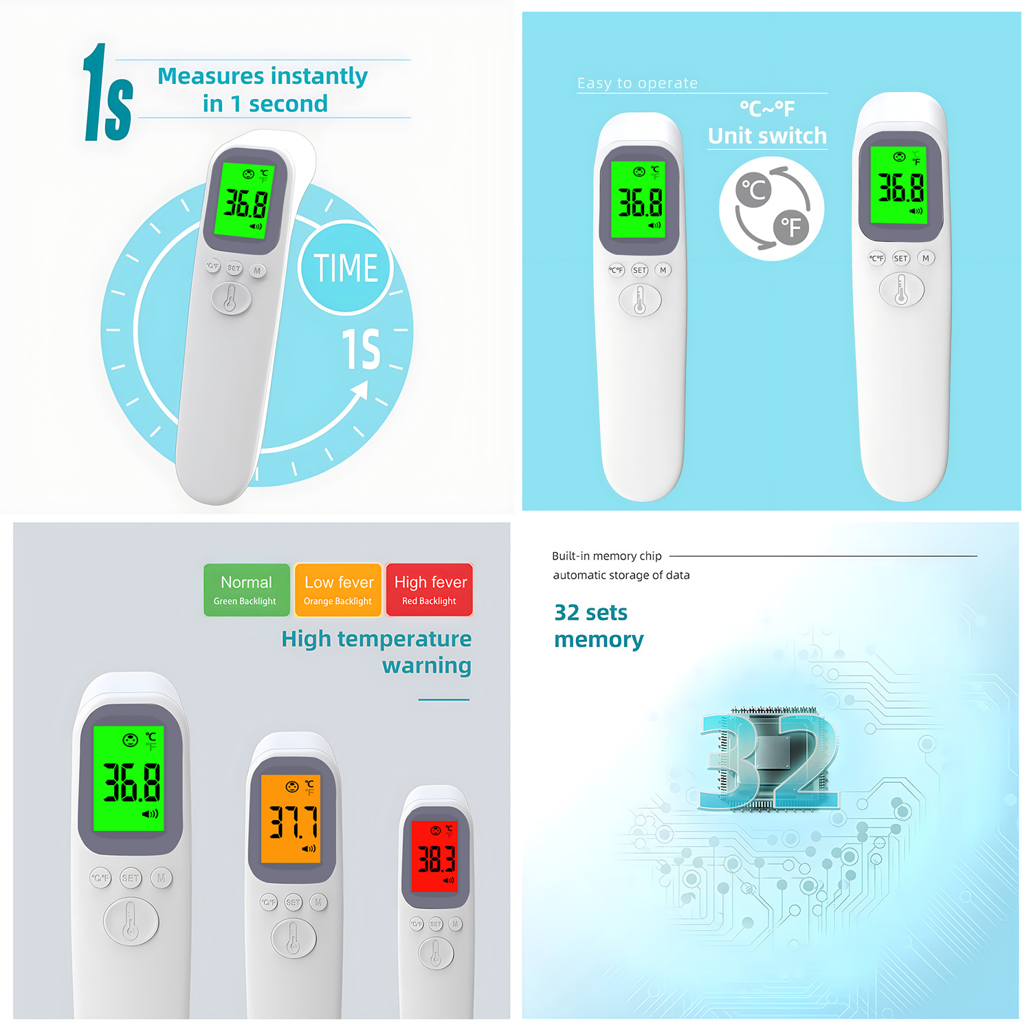 Cyfrowy termometr na podczerwi – Medical Supplies recenzja i cena