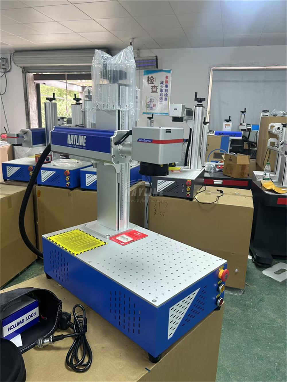 Przenośna maszyna do znakowani – Fiber Laser Marking Machine 30W recenzja i cena