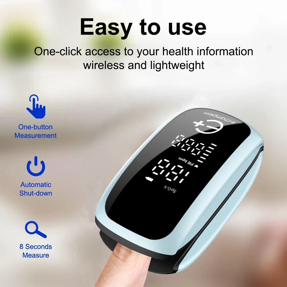 Monitor Tlenu Krwi Cyfrowy Wyś – Pulse Oximeter Fingertip Rechargeable recenzja i cena